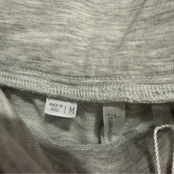 NWT Travis Mathew Adelaide Cloud Terry Jogger Lounge Pant Lt Grey size Medium
